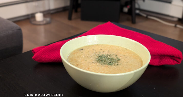 Leek Soup With Chicken and Celery